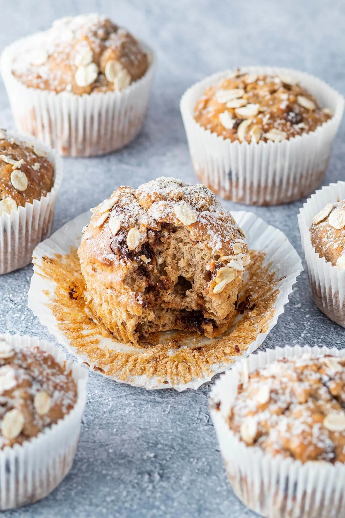 Healthy Banana Muffins