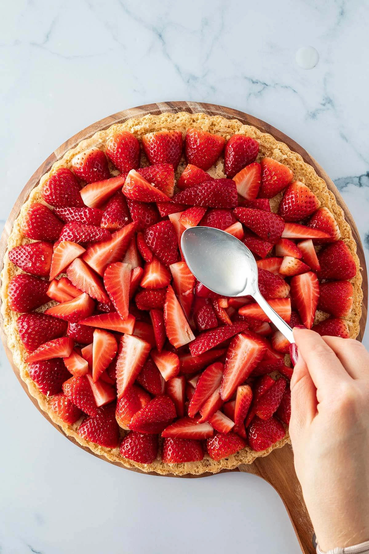 Sugar-Free Strawberry Cake