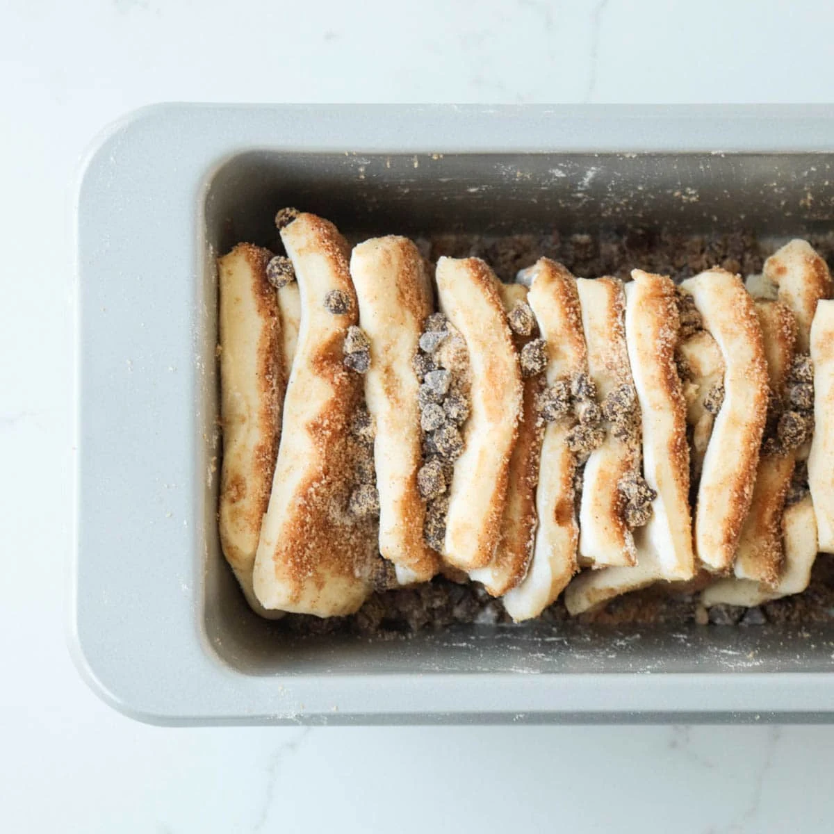 Chocolate Cinnamon Pull-Apart Bread