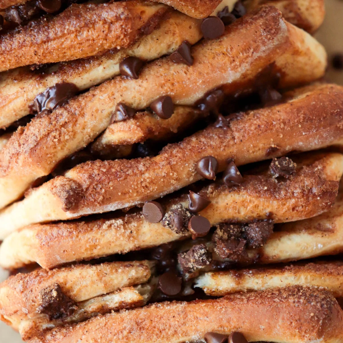 Chocolate Cinnamon Pull-Apart Bread
