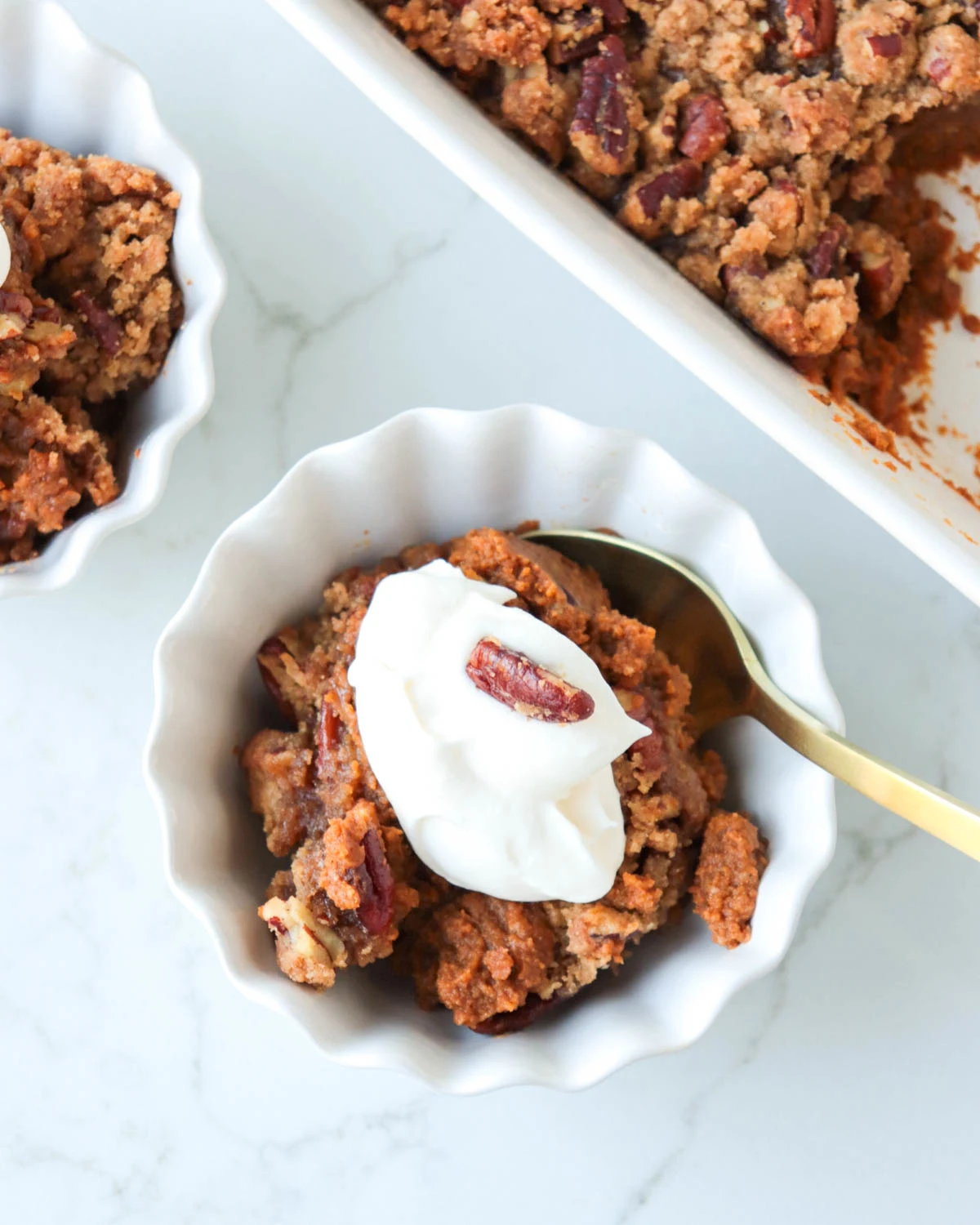 Pecan Pumpkin Crisp