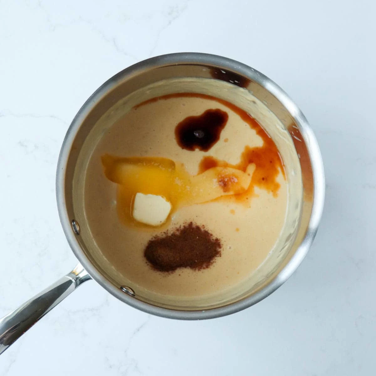 Eggnog Custard Donuts