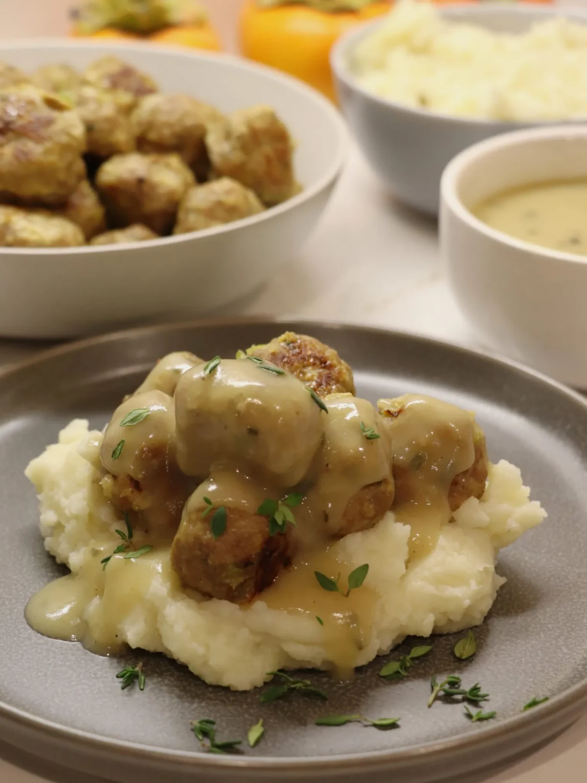 Thanksgiving Turkey Meatballs