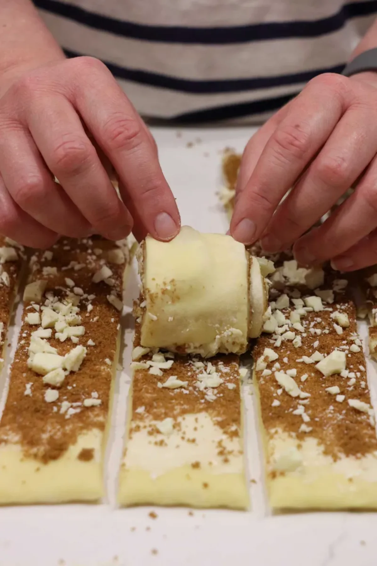 The Best Eggnog Cinnamon Rolls