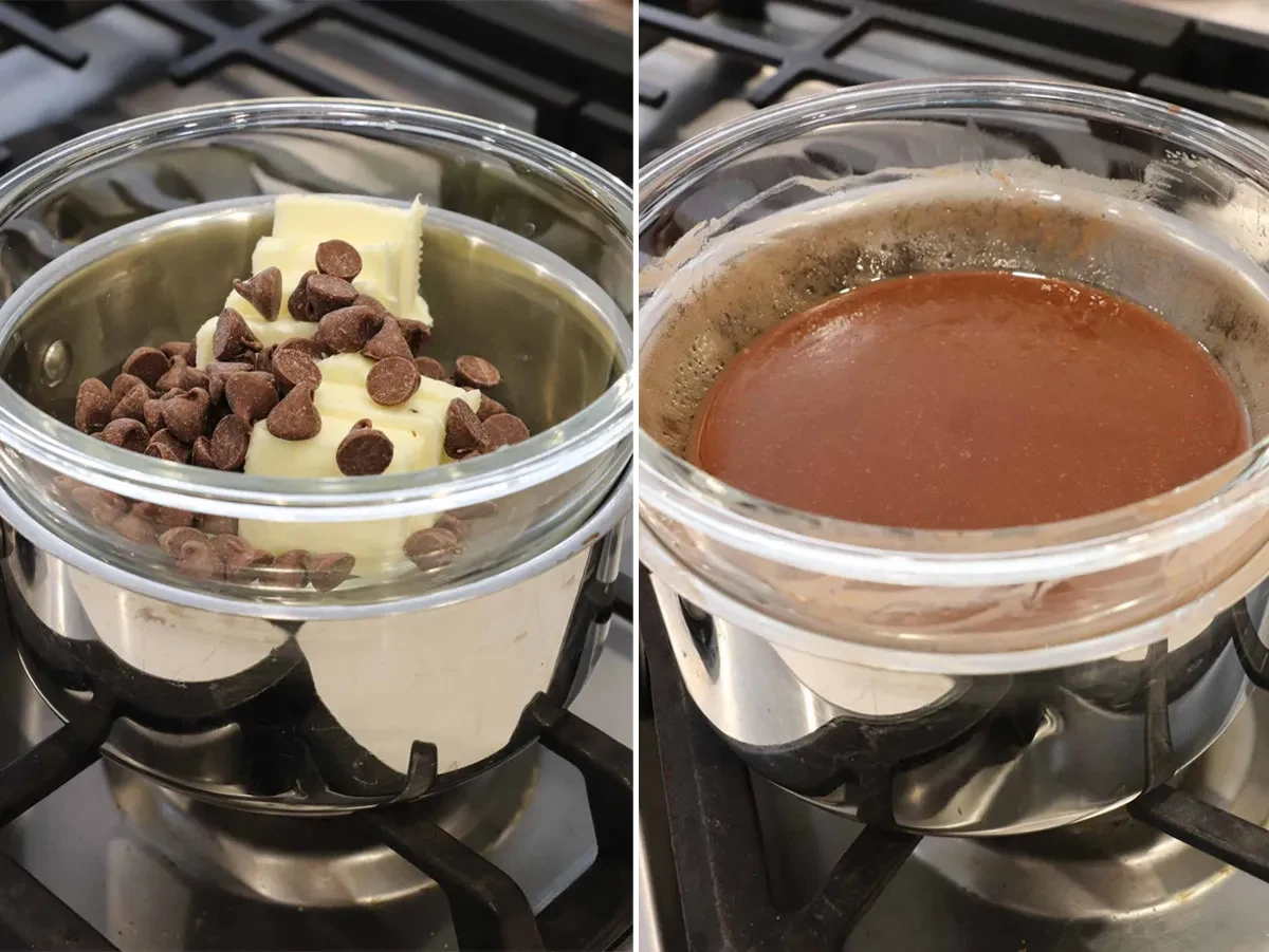 Fudgy Double Chocolate Brownie Cookies