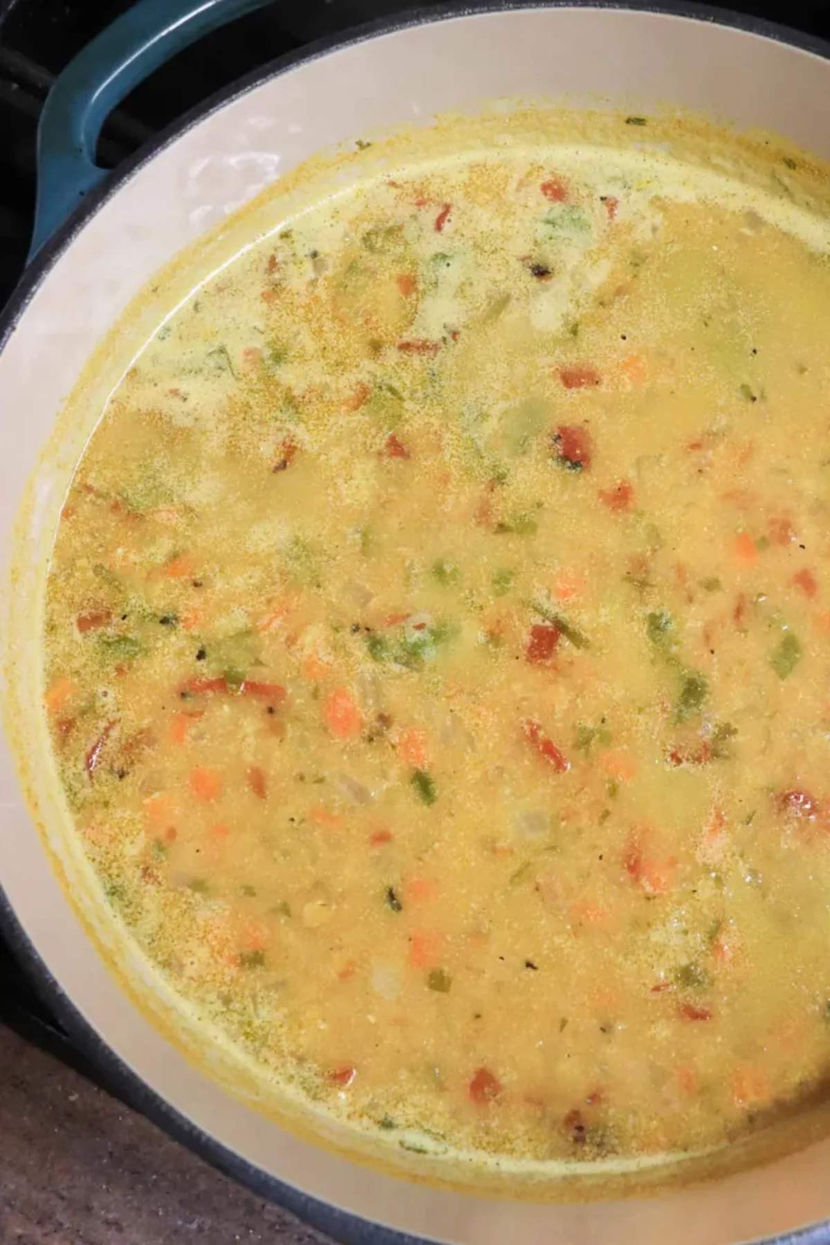 Coconut Curried Red Lentil Soup (Plant-Based)