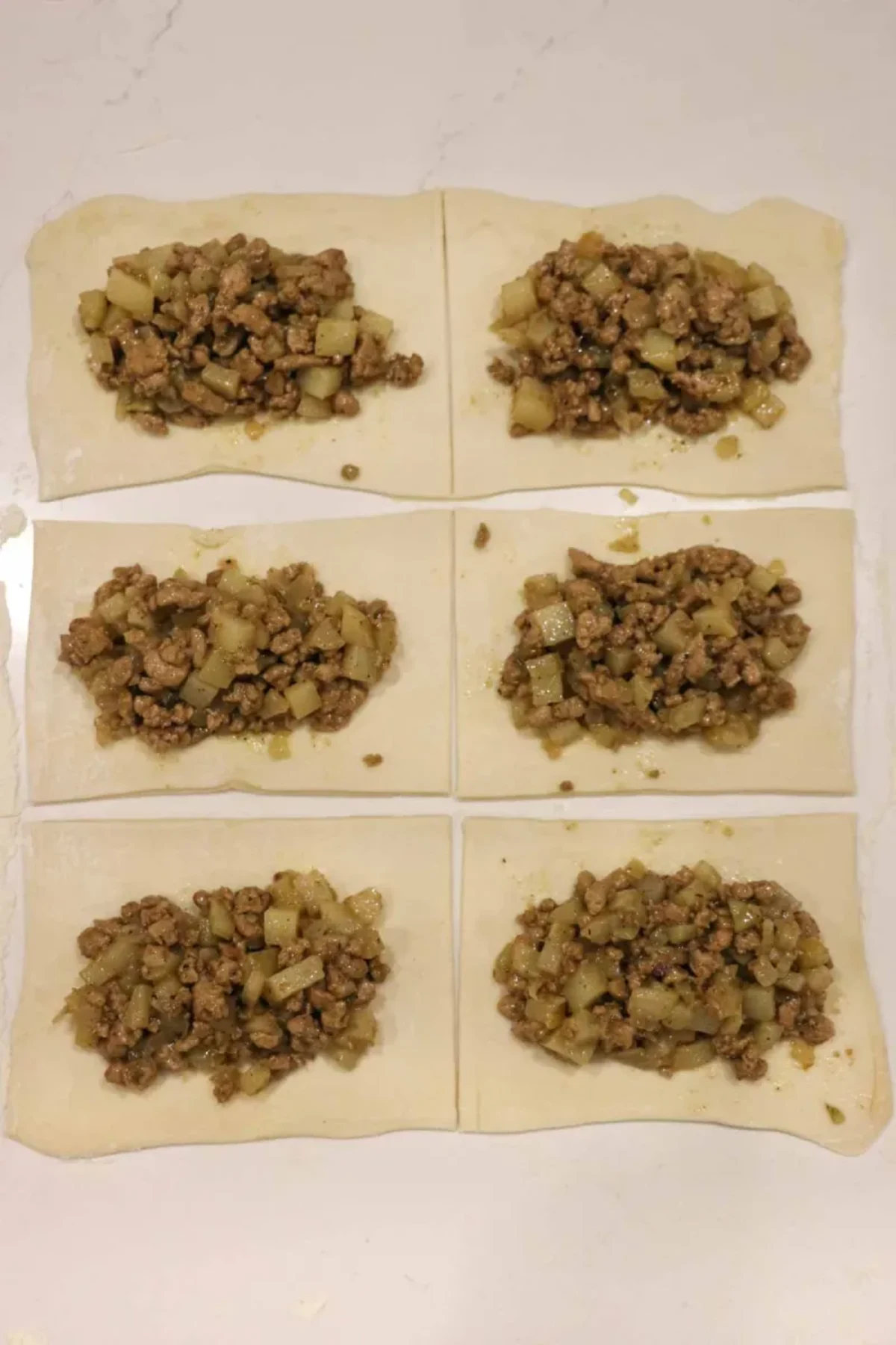 Turkey Hand Pies with Potatoes and Vegetables