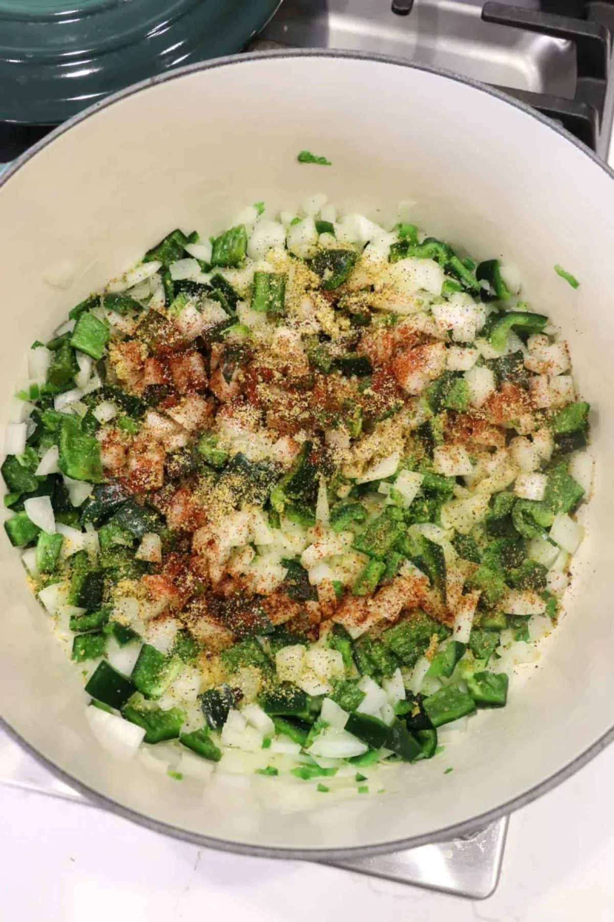 Corn and Poblano Chowder