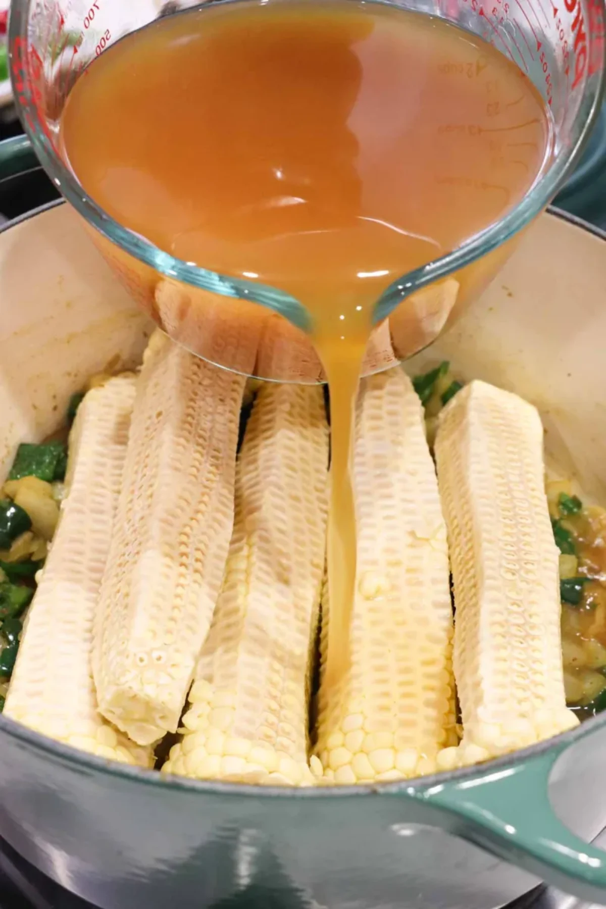 Corn and Poblano Chowder