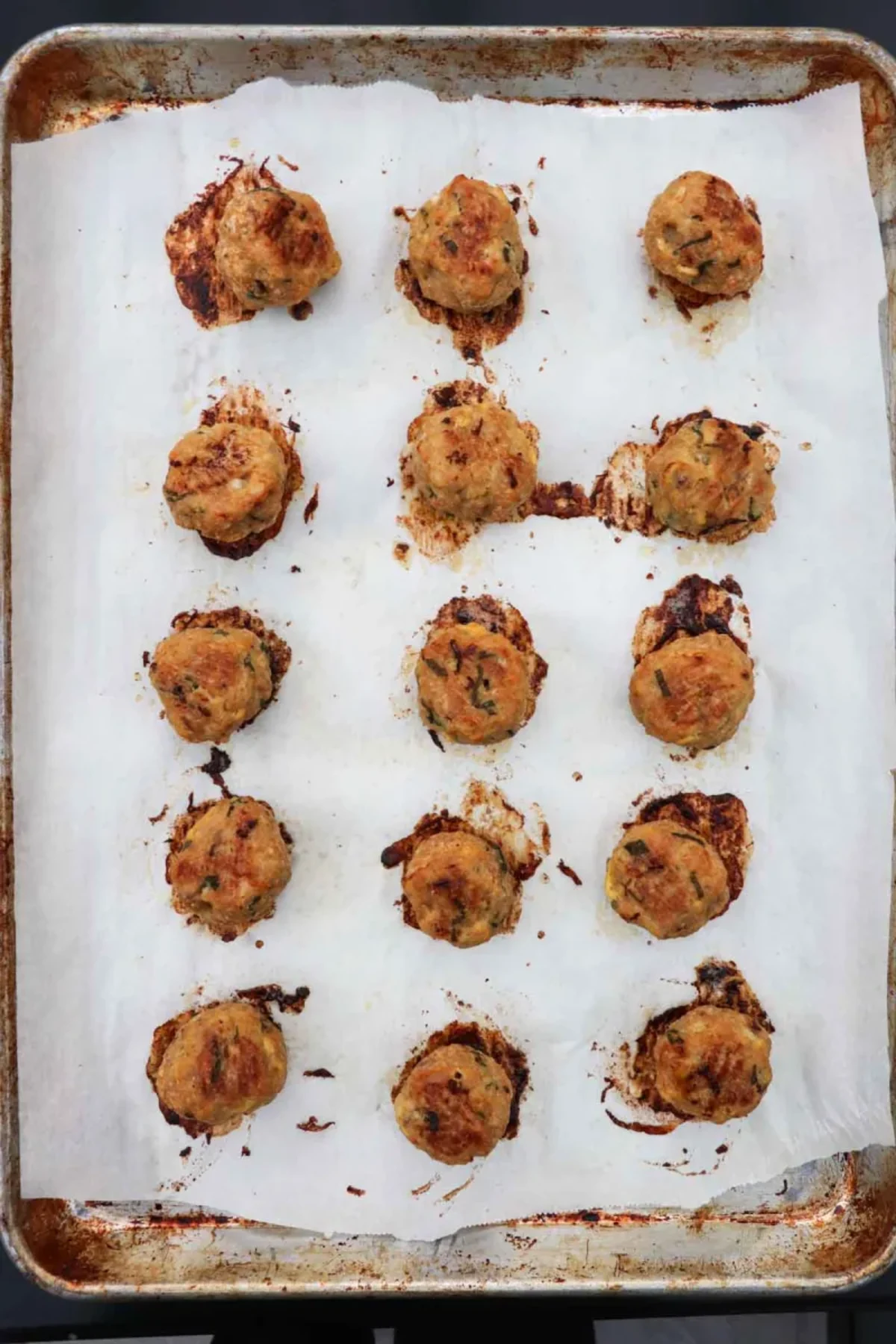 Spaghetti and Chicken Parmesan Meatballs