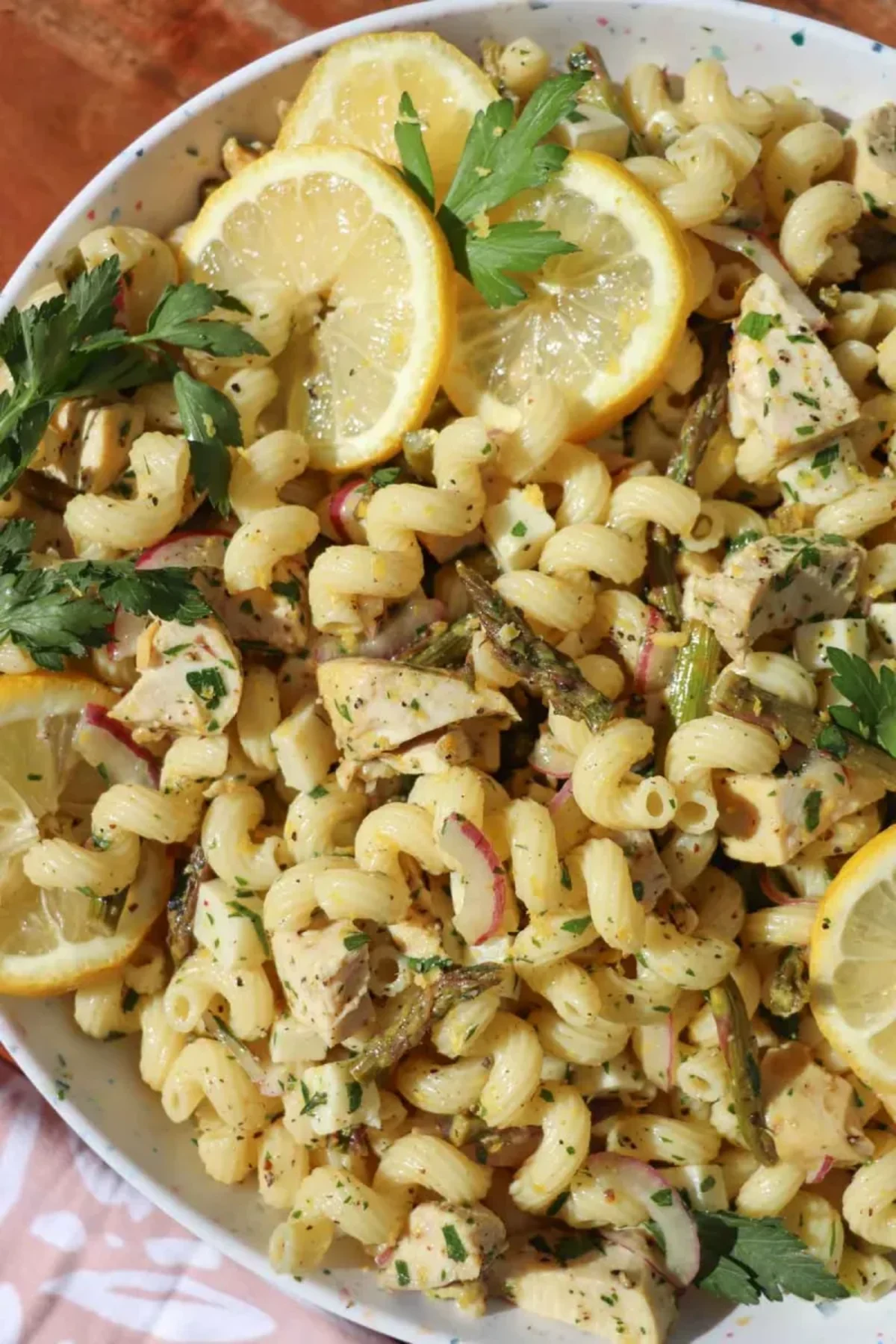 Lemon Pepper Pasta Salad