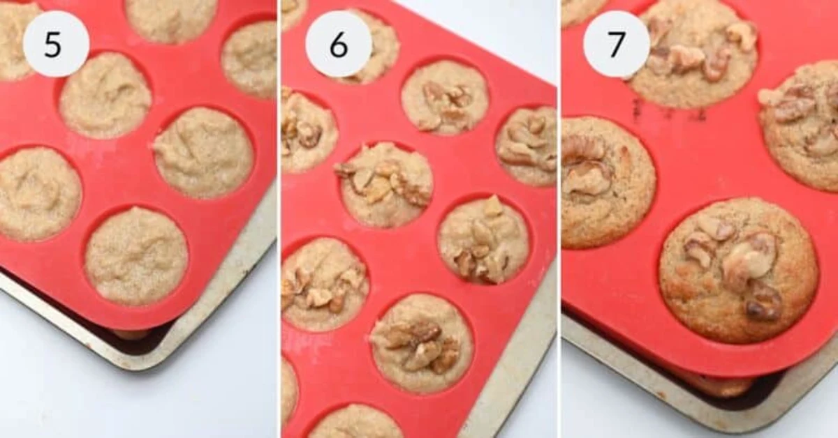 Mini Banana Bread Muffins