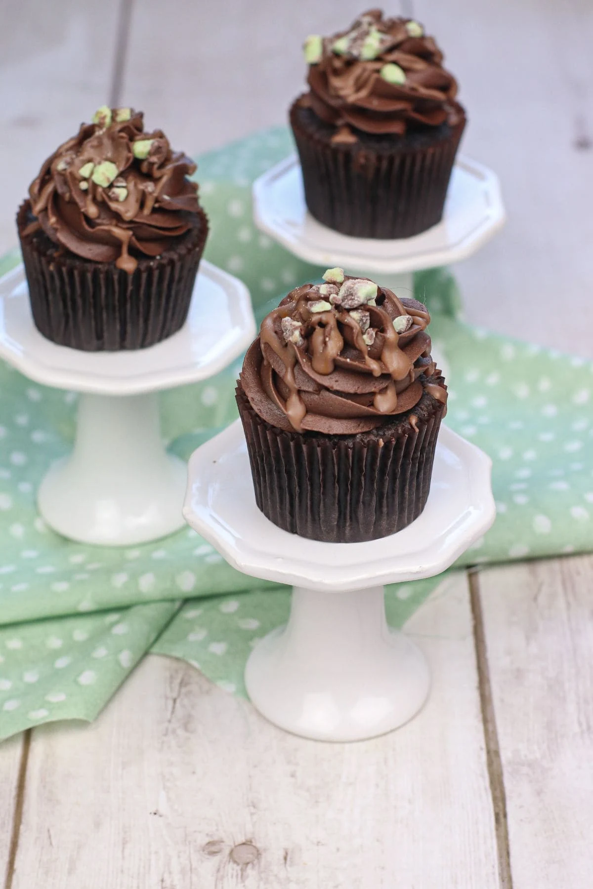 Chocolate Mint Cupcakes