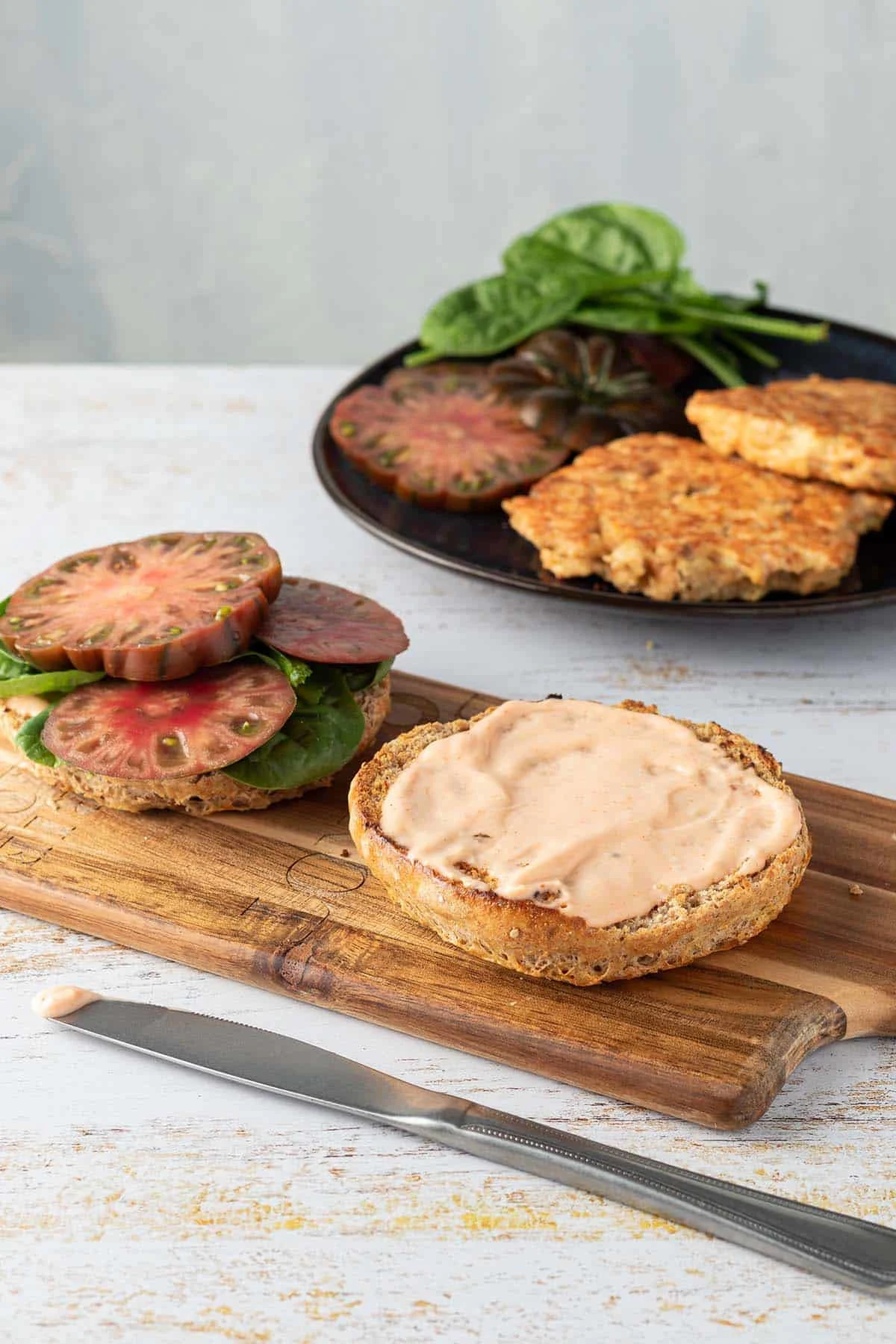 Juicy Salmon Burgers