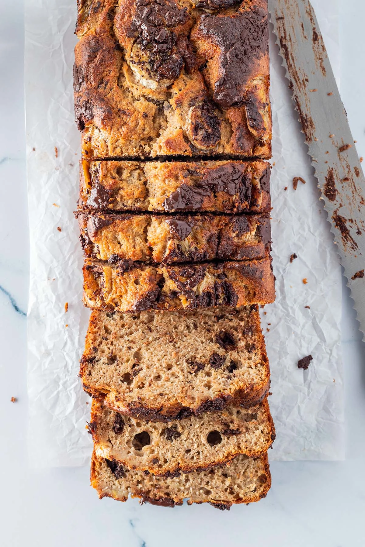 Banana Bread with Chocolate Chips