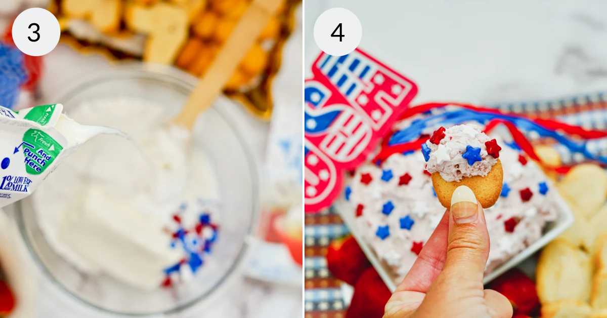 Patriotic Dunkaroo Dip