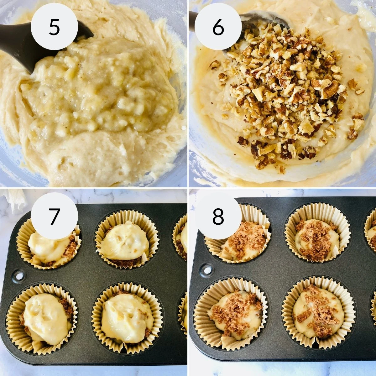 Banana and Cinnamon Cupcakes