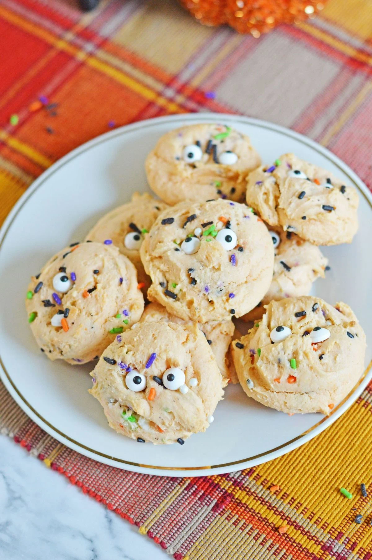 Halloween Monster Cookies