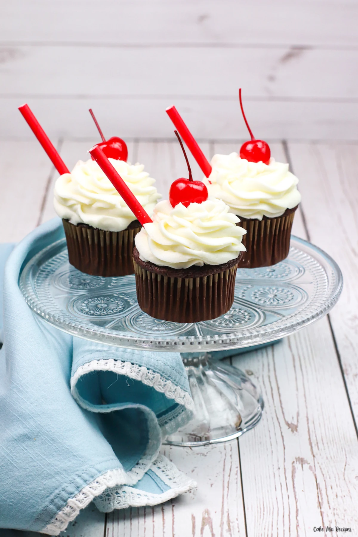 Root Beer Cupcakes with Cake Mix