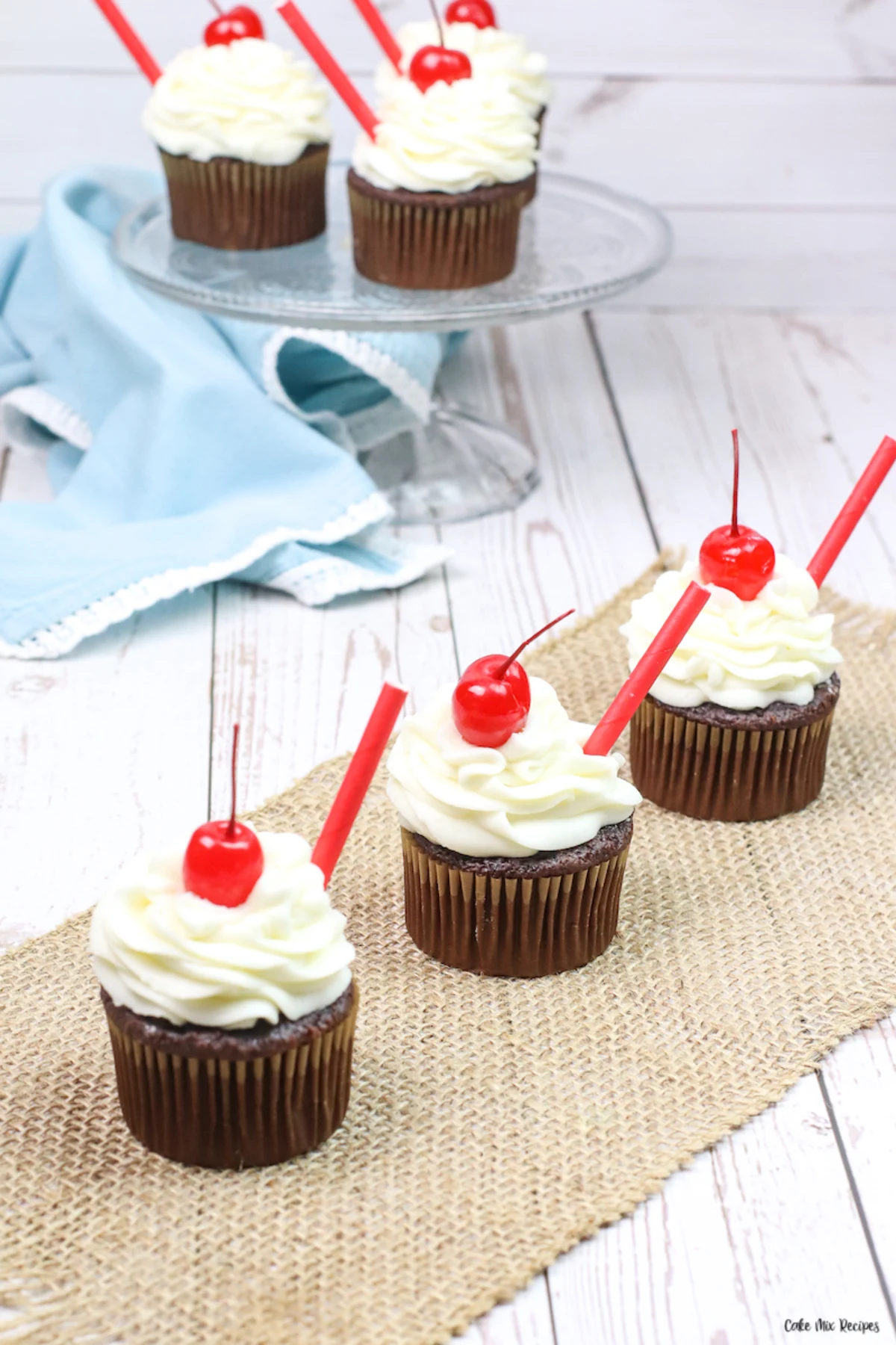 Root Beer Cupcakes with Cake Mix