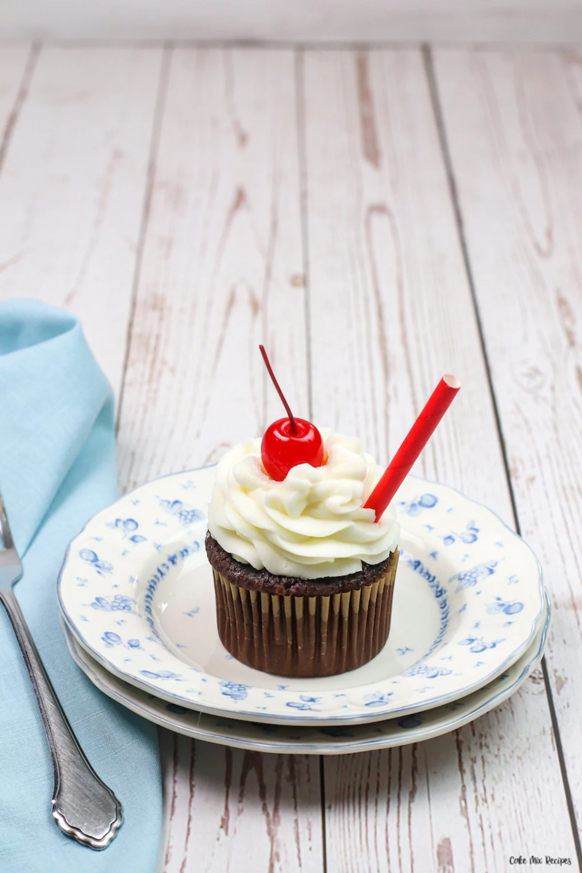 Root Beer Cupcakes with Cake Mix