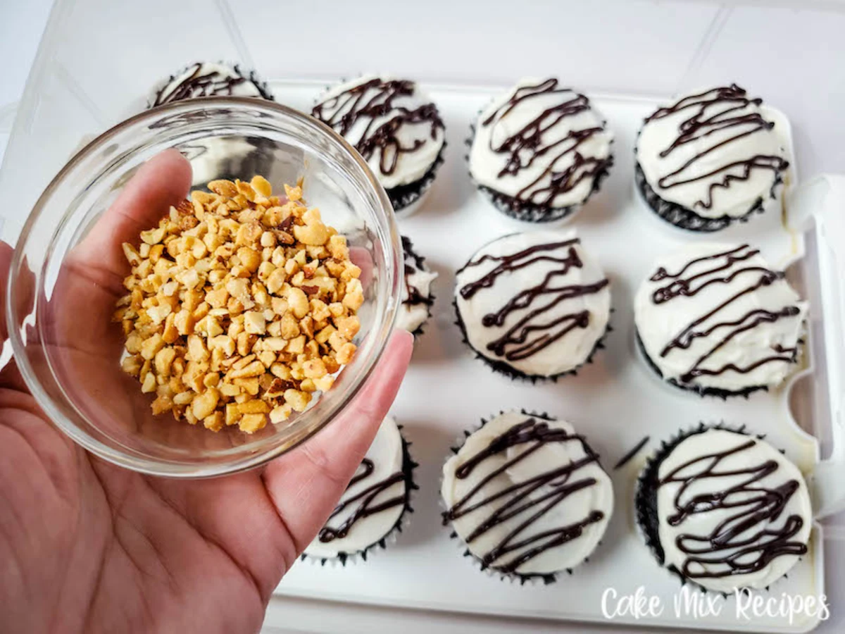 Hot Fudge Sundae Cupcakes