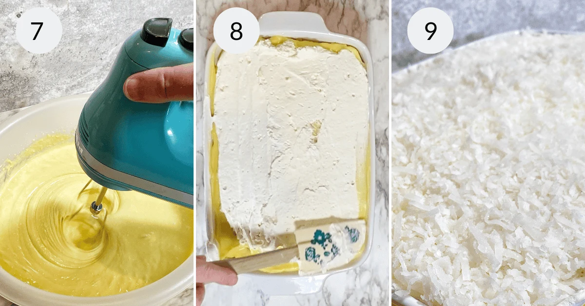 Pineapple Coconut Poke Cake