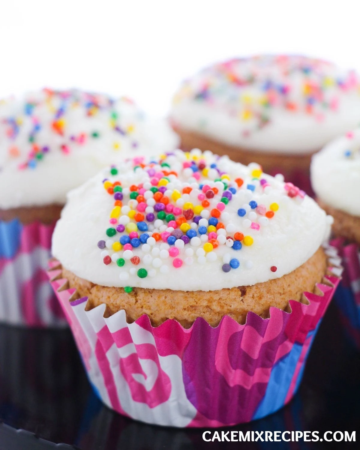 Cream Soda Cake Mix Cupcakes