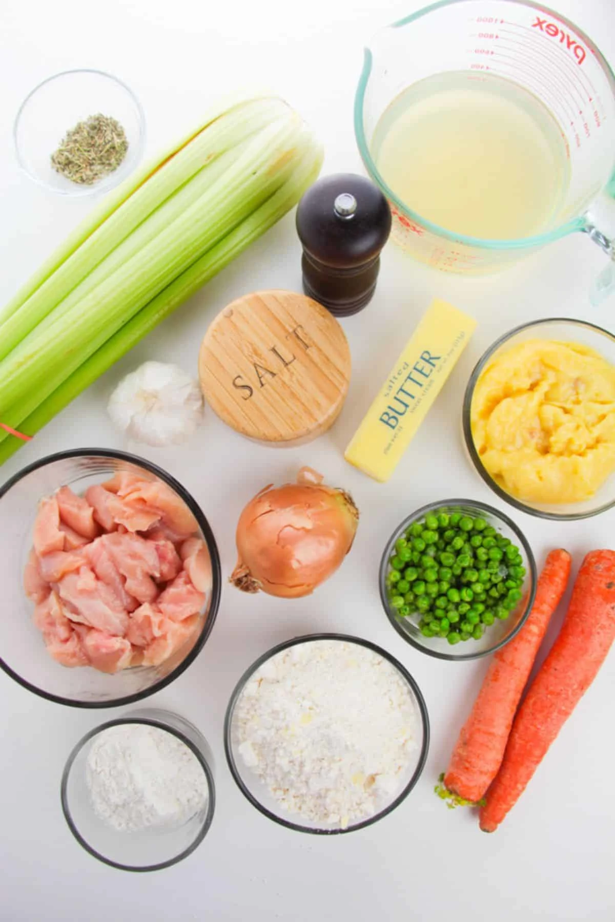 Easy Chicken Pot Pie Casserole