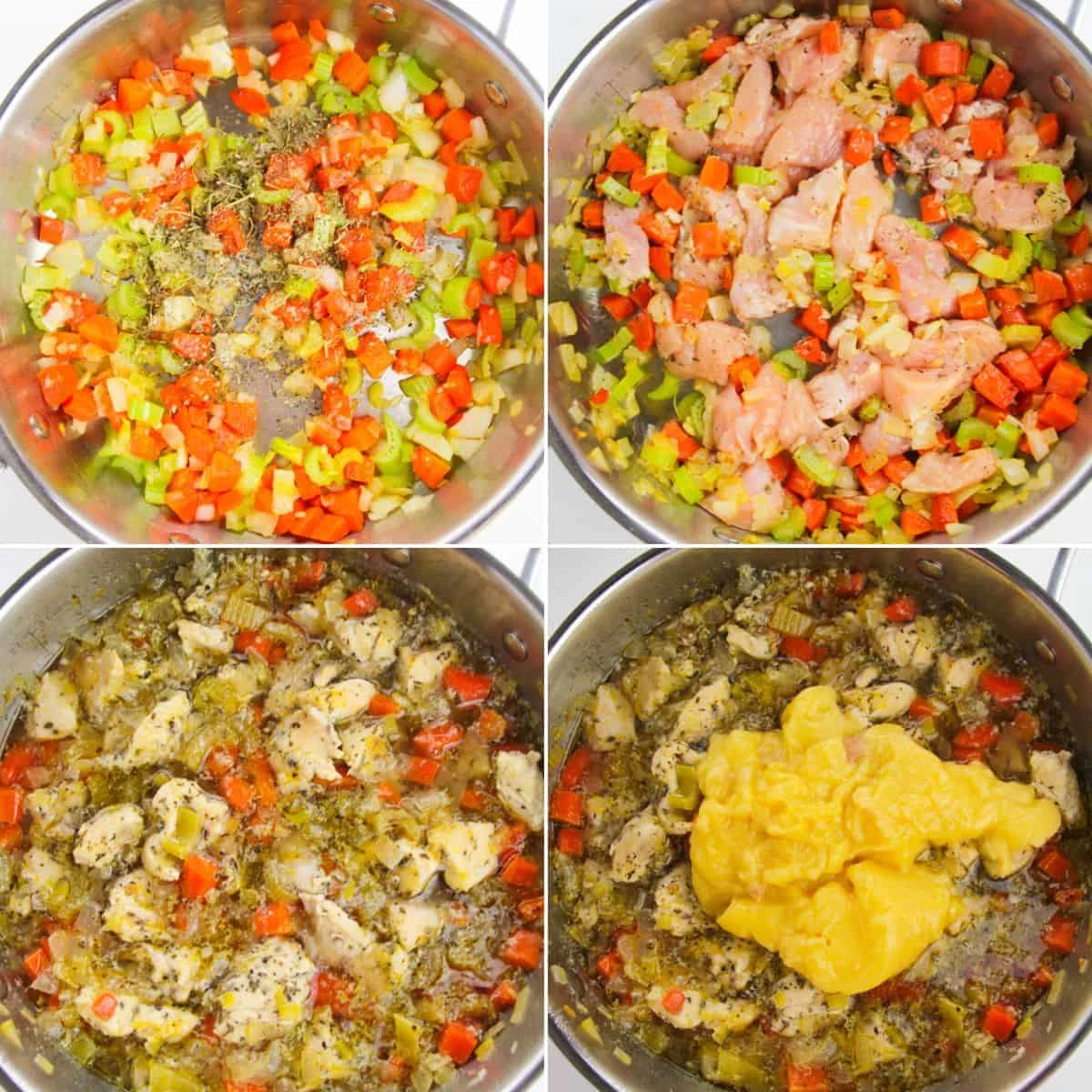 Easy Chicken Pot Pie Casserole