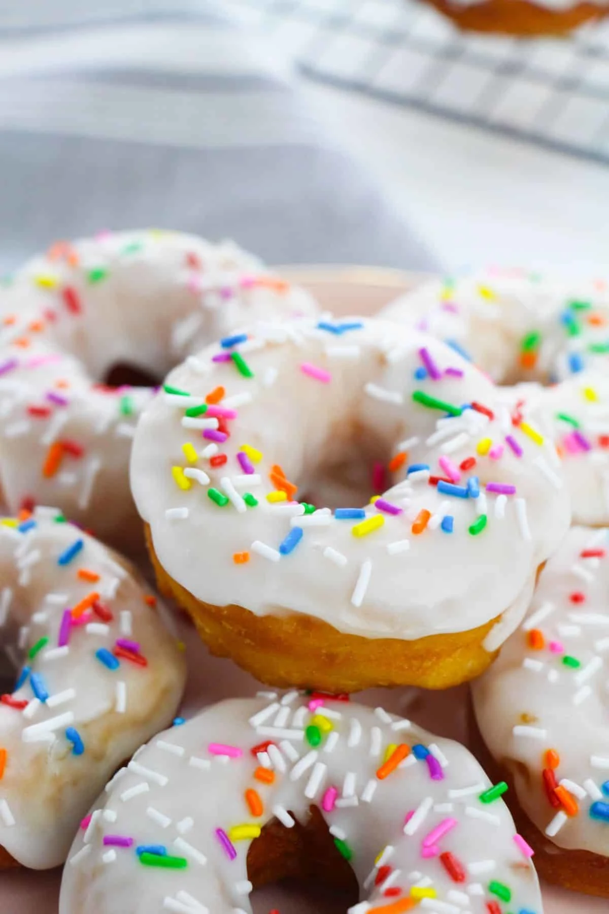 Glazed Vanilla Donuts