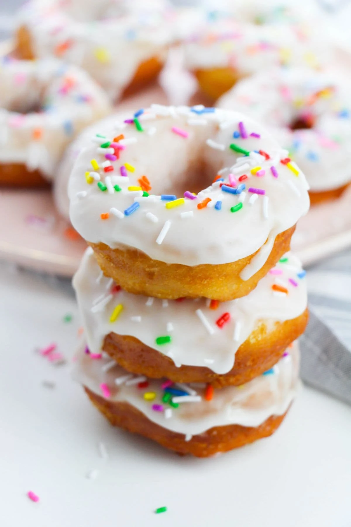 Glazed Vanilla Donuts