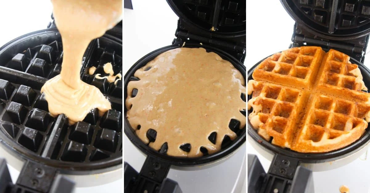 Carrot Cake Waffles