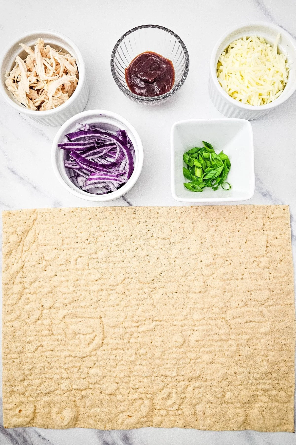 Barbecue Chicken Flatbread