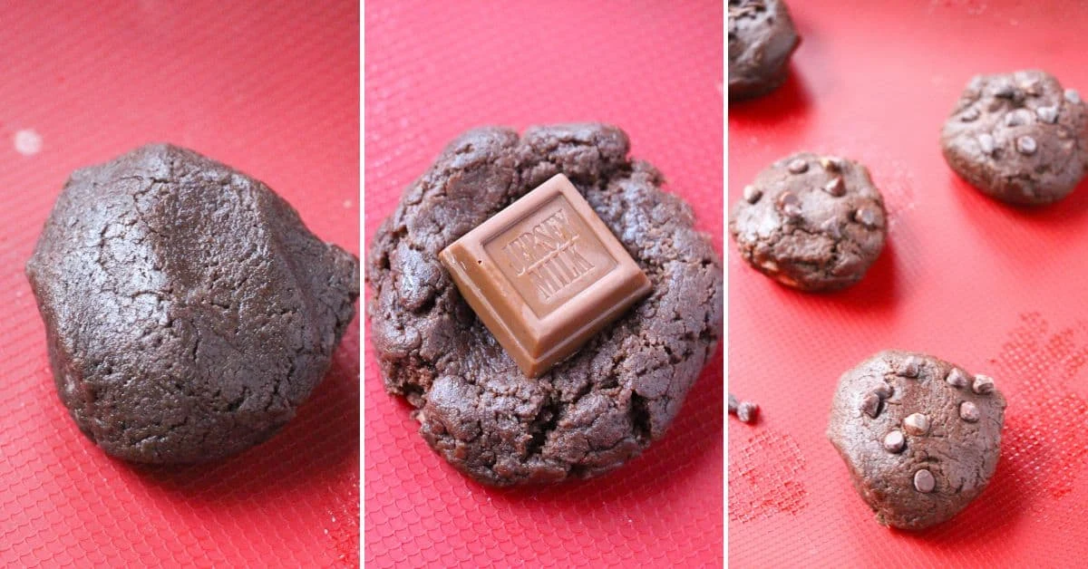 Chocolate Stuffed Cookies