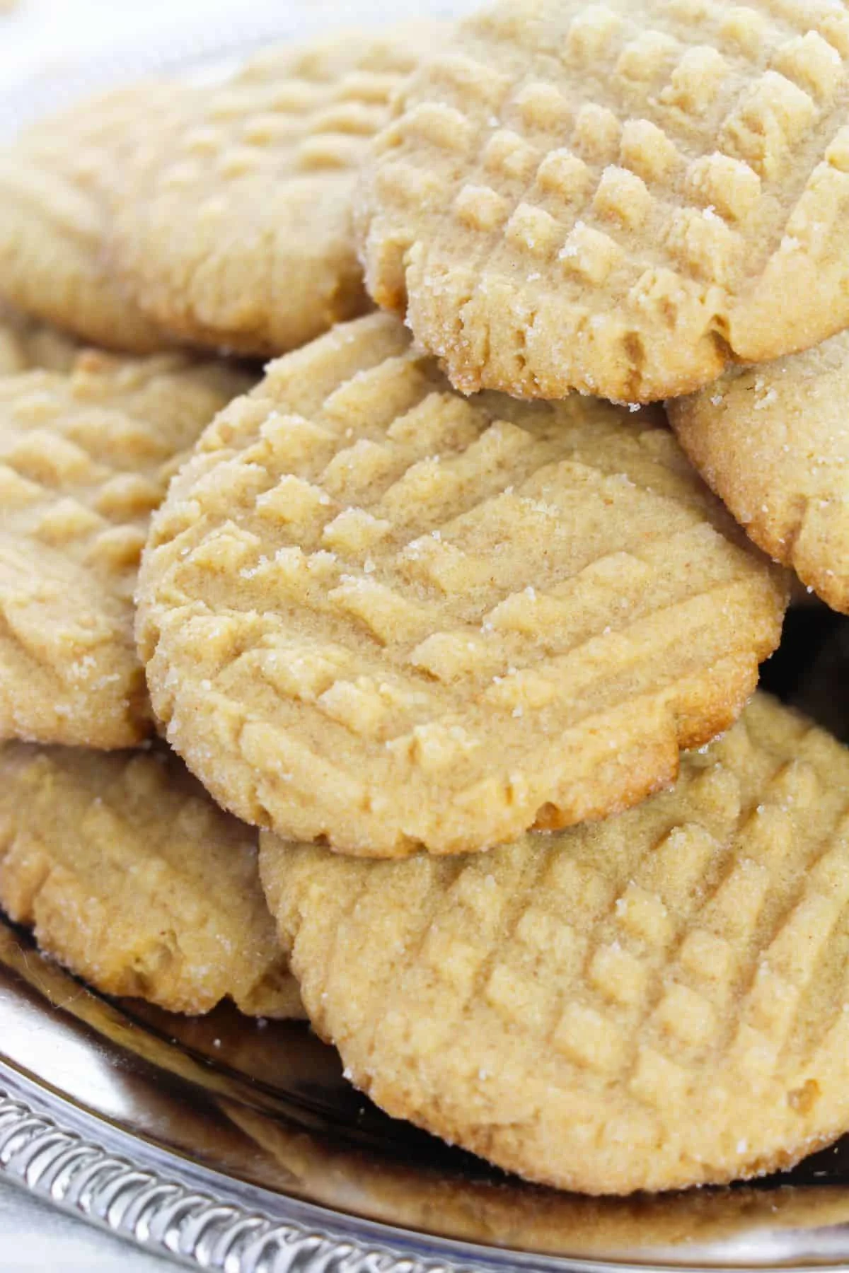Cake Mix Peanut Butter Cookies