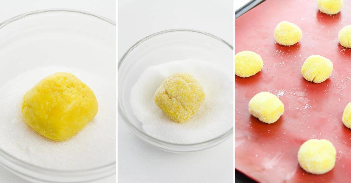 Raspberry Lemon Thumbprint Cookies