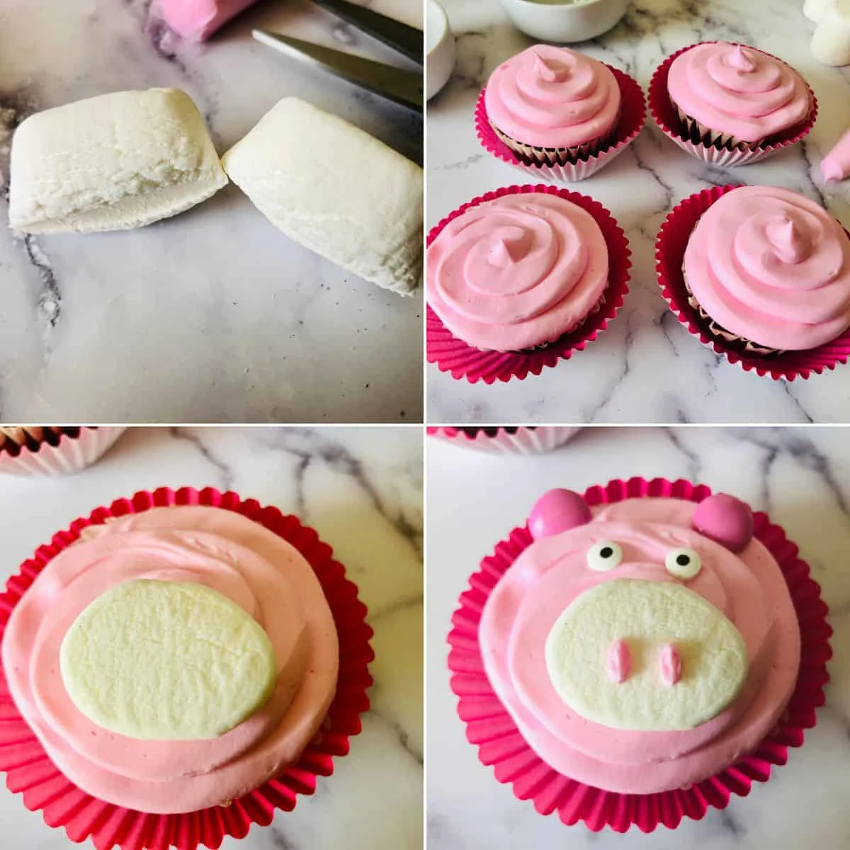 Pig Cupcakes