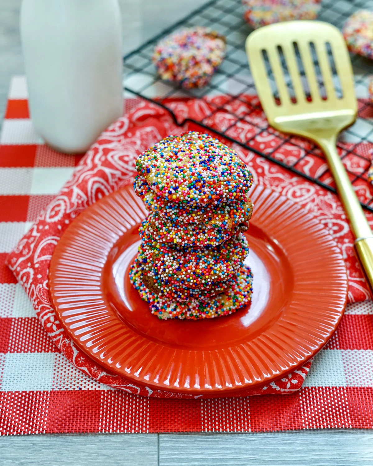 Sprinkle Cookies in the Air Fryer