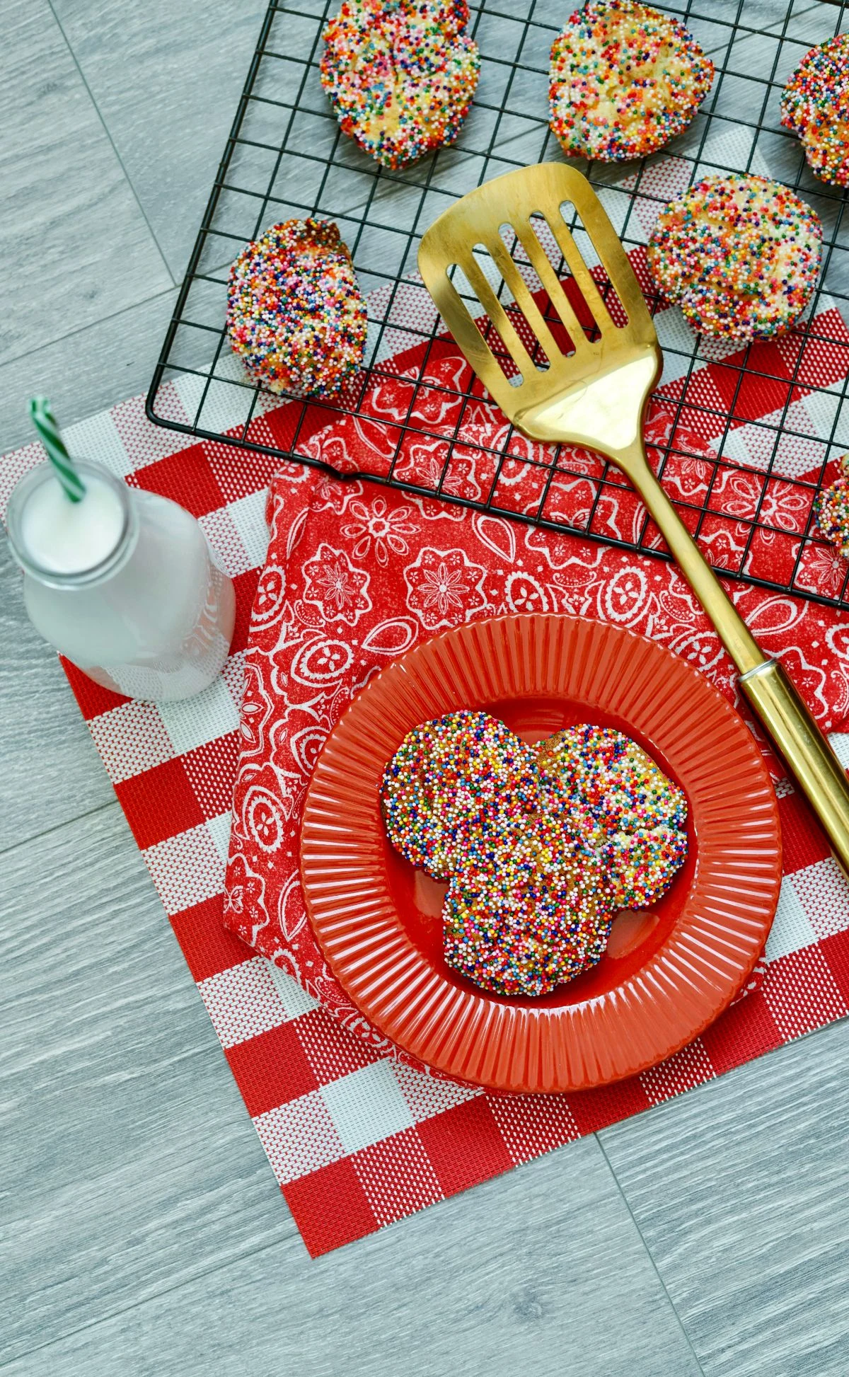 Sprinkle Cookies in the Air Fryer