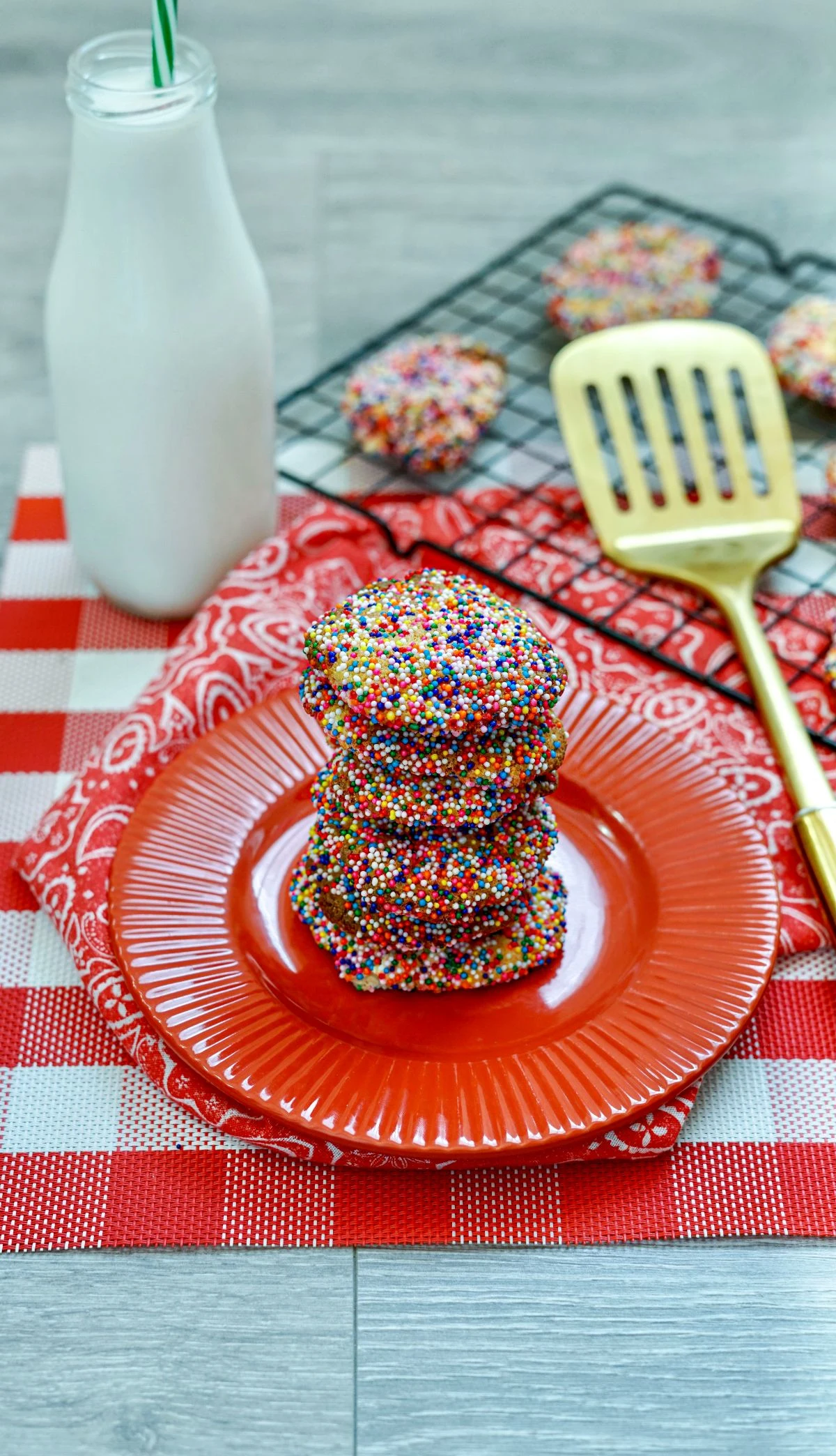 Sprinkle Cookies in the Air Fryer