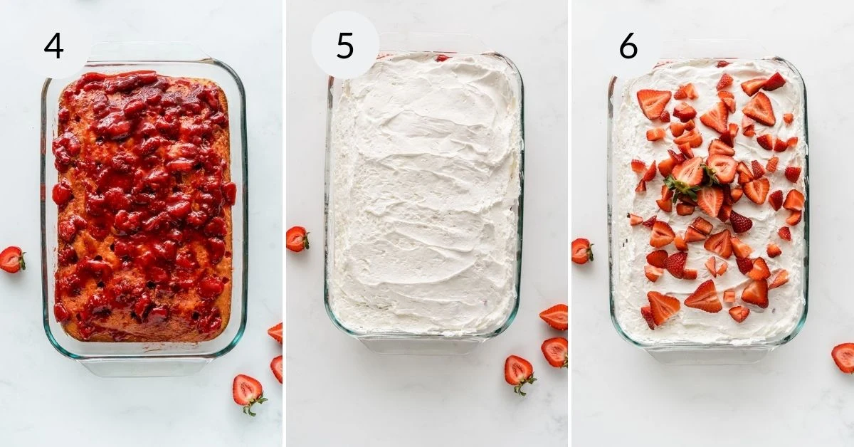 Jello Strawberry Cake