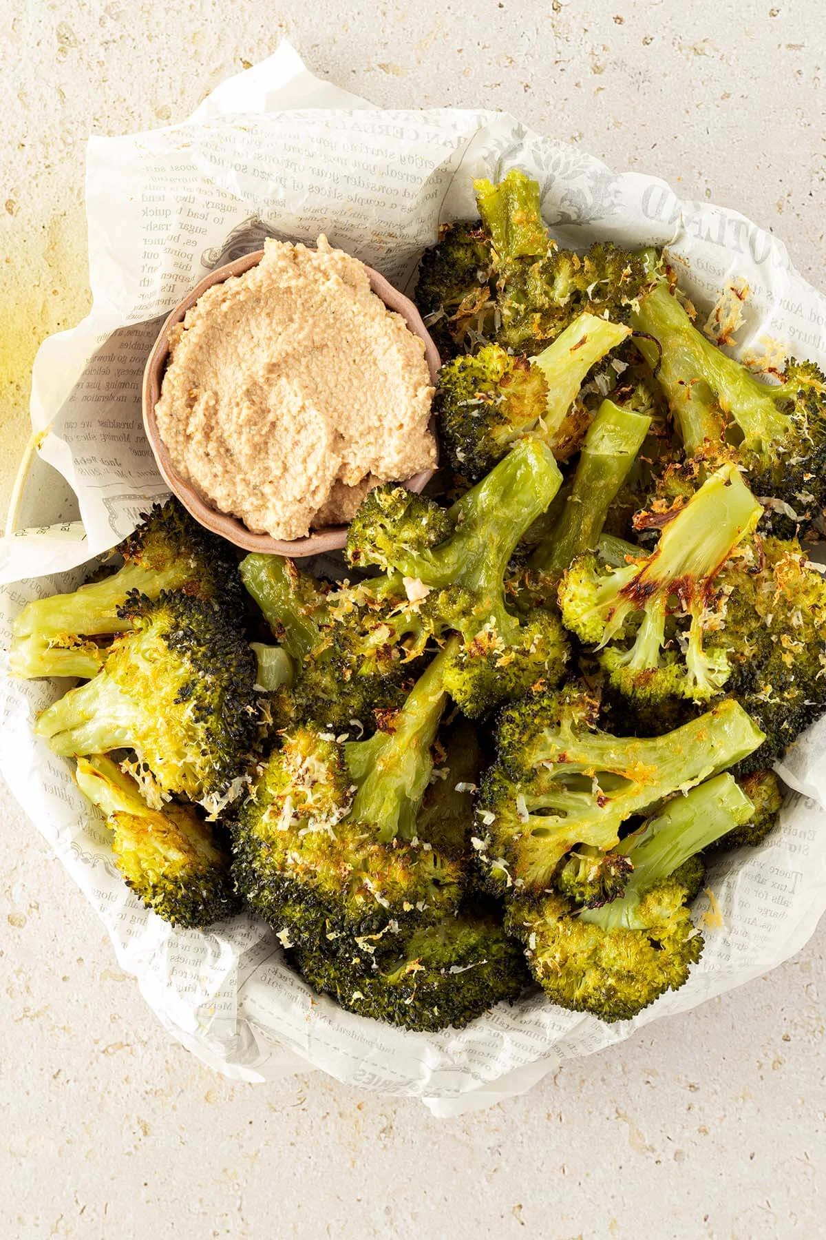 Crispy Smashed Broccoli