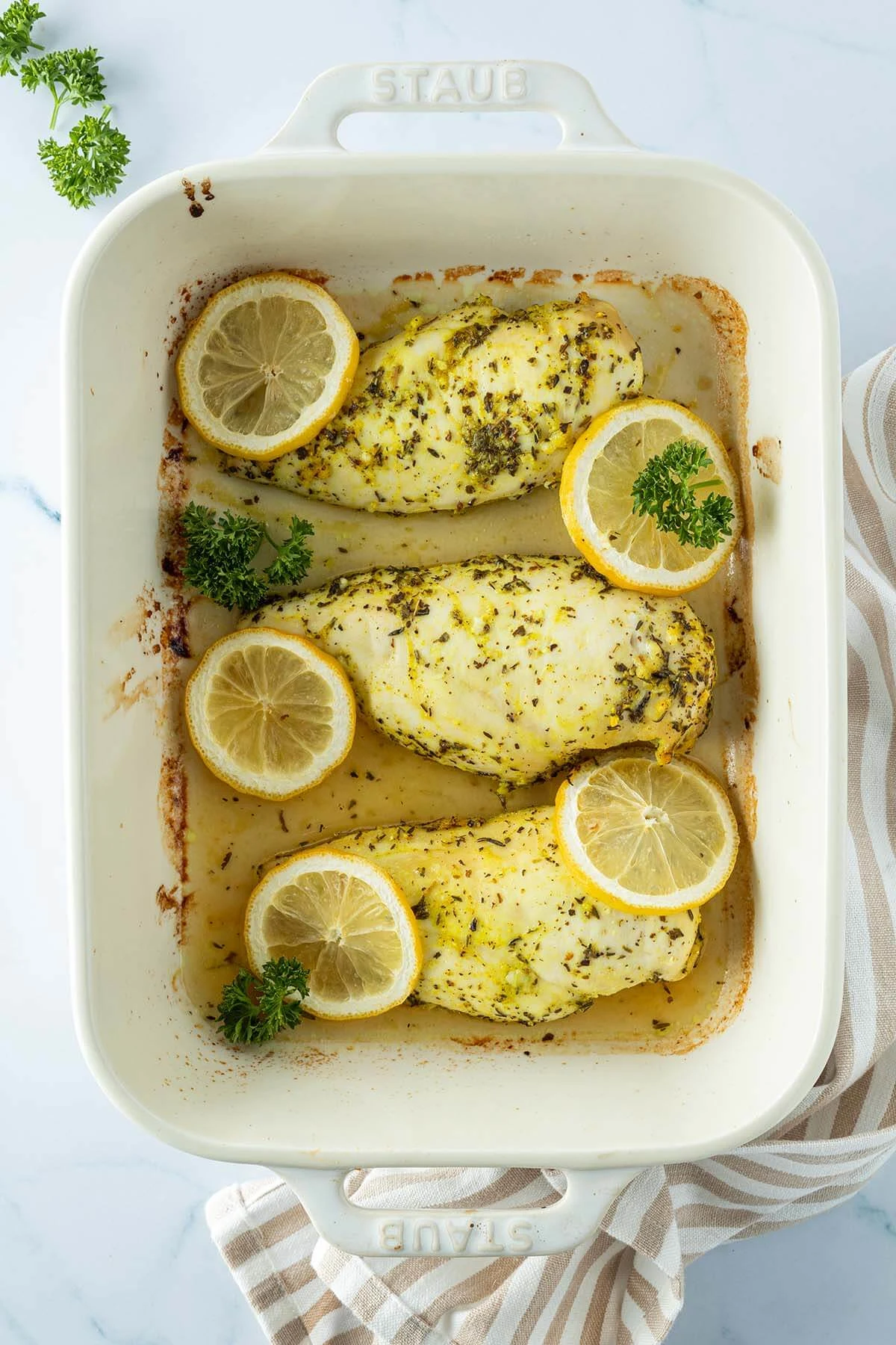 Easy Baked Lemon Chicken