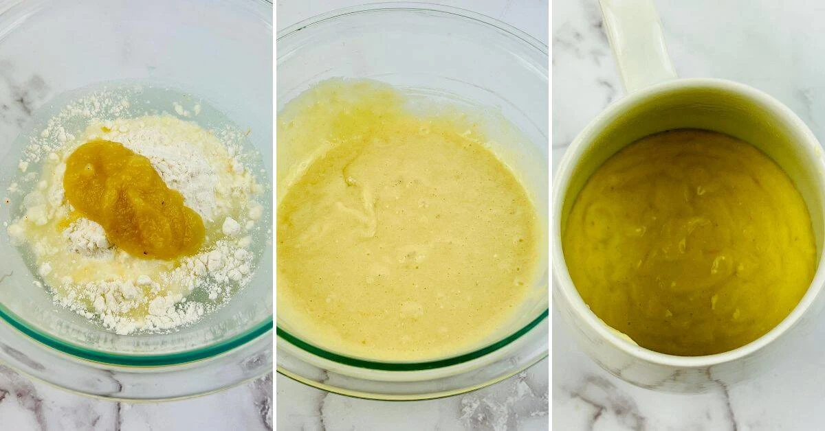 3 Ingredient Mug Cake