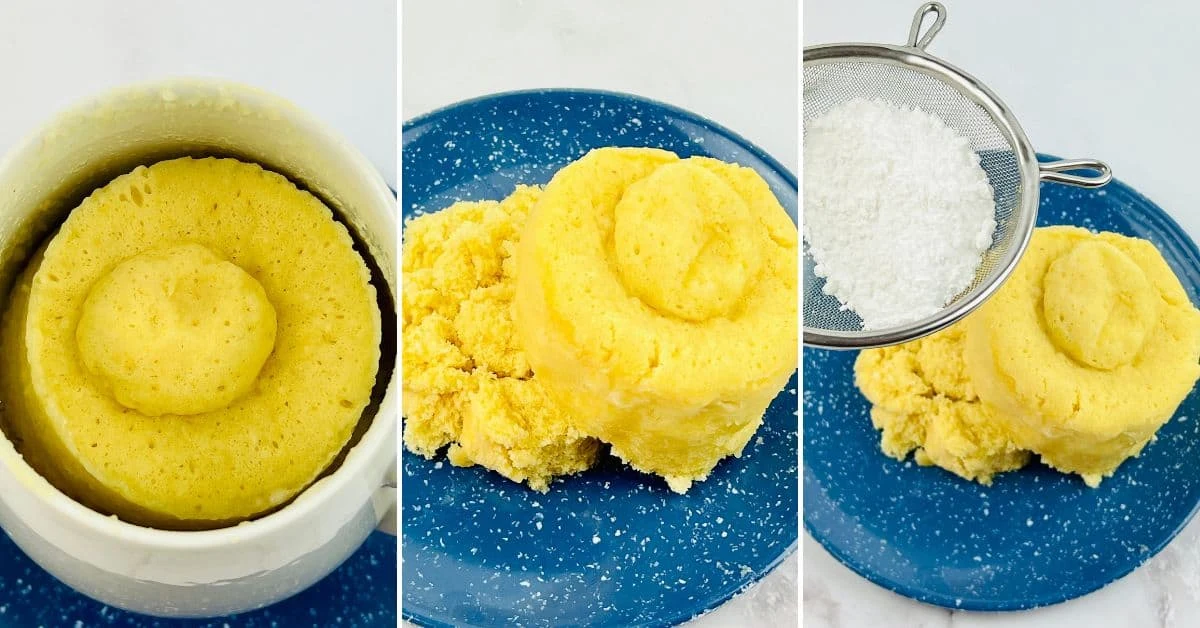 3 Ingredient Mug Cake