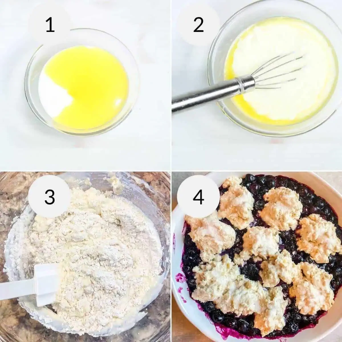 Easy Blueberry Cobbler