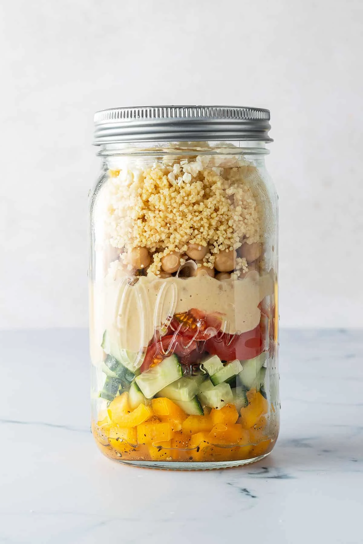 Couscous Salad in a Jar