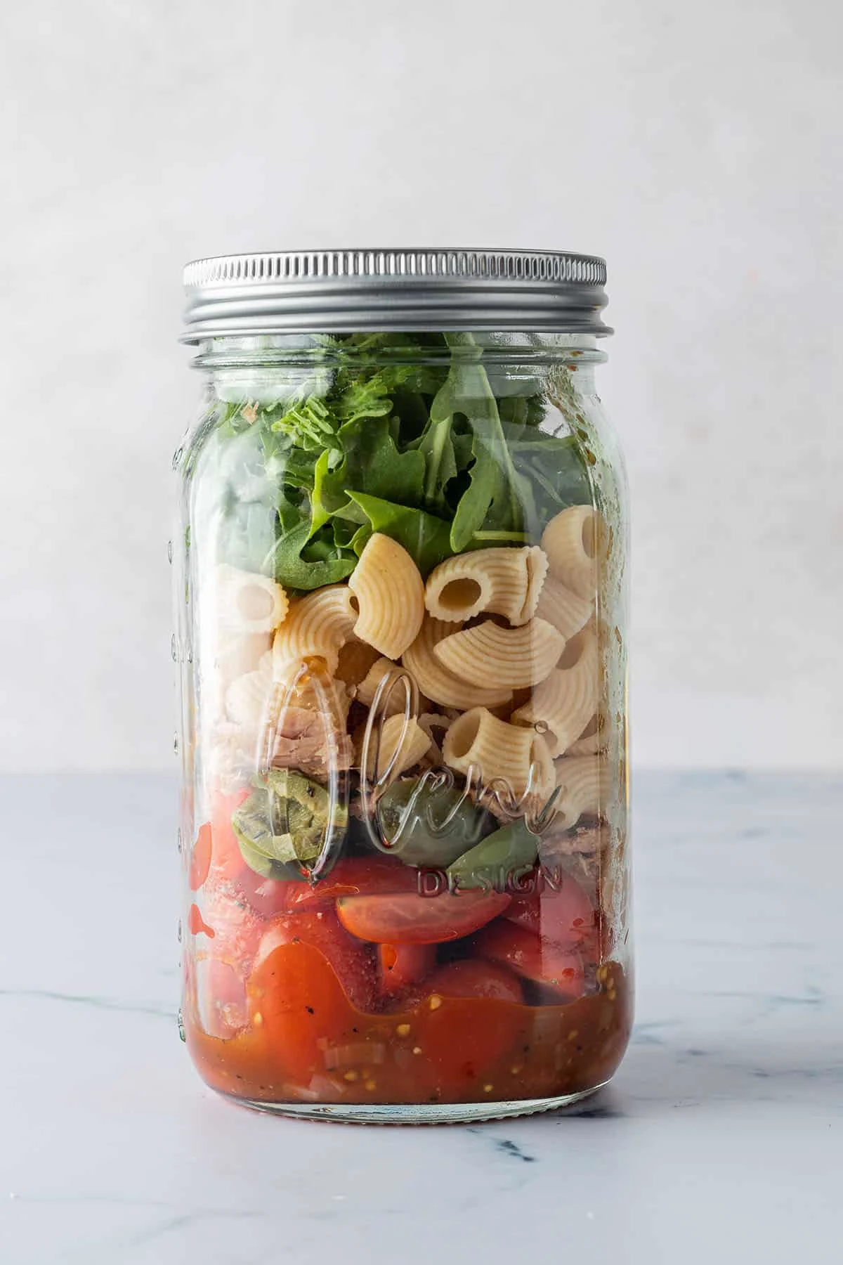 Pasta Salad in a Jar