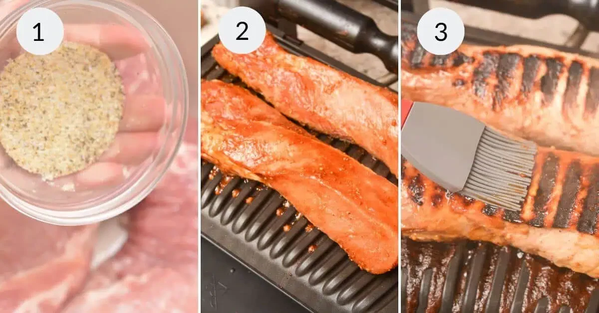 Grilled Marinated Pork Loin